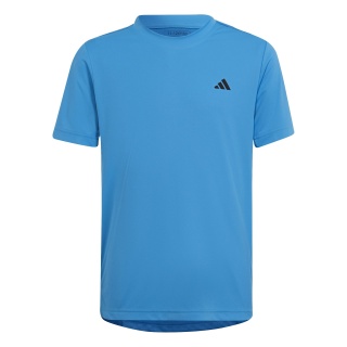 adidas Tennis-Tshirt Club 3-Streifen 2023 blau Jungen